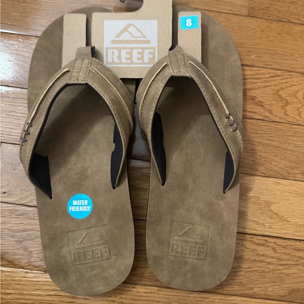 Reef Men's Tan Sandals size 8
